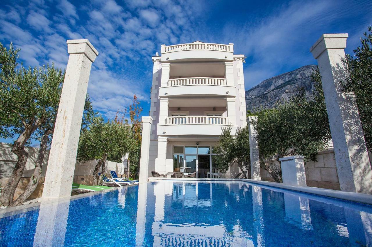 Villa Luce Mit Pool Makarska Exterior foto